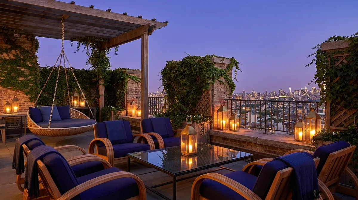 Outdoor Furniture That Turns the Sky Into Your Ceiling