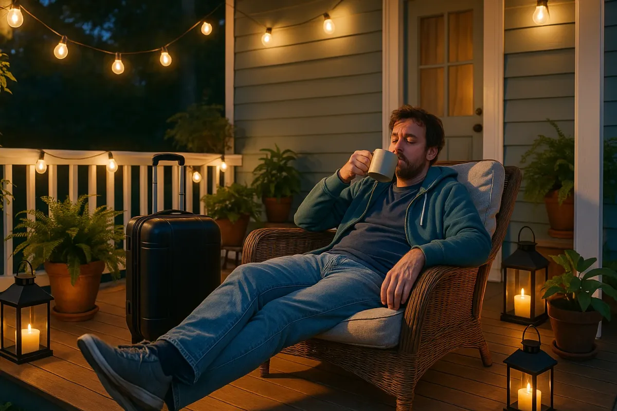 From Holiday Travel Chaos To Porch Calm: Turn Your Patio Into A Layover You Actually Love