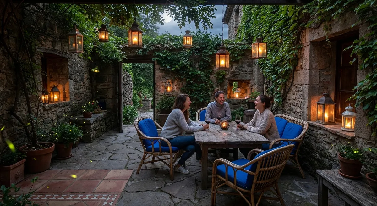 Moonlit Gatherings: Patio Ideas That Feel Like Hidden Getaways