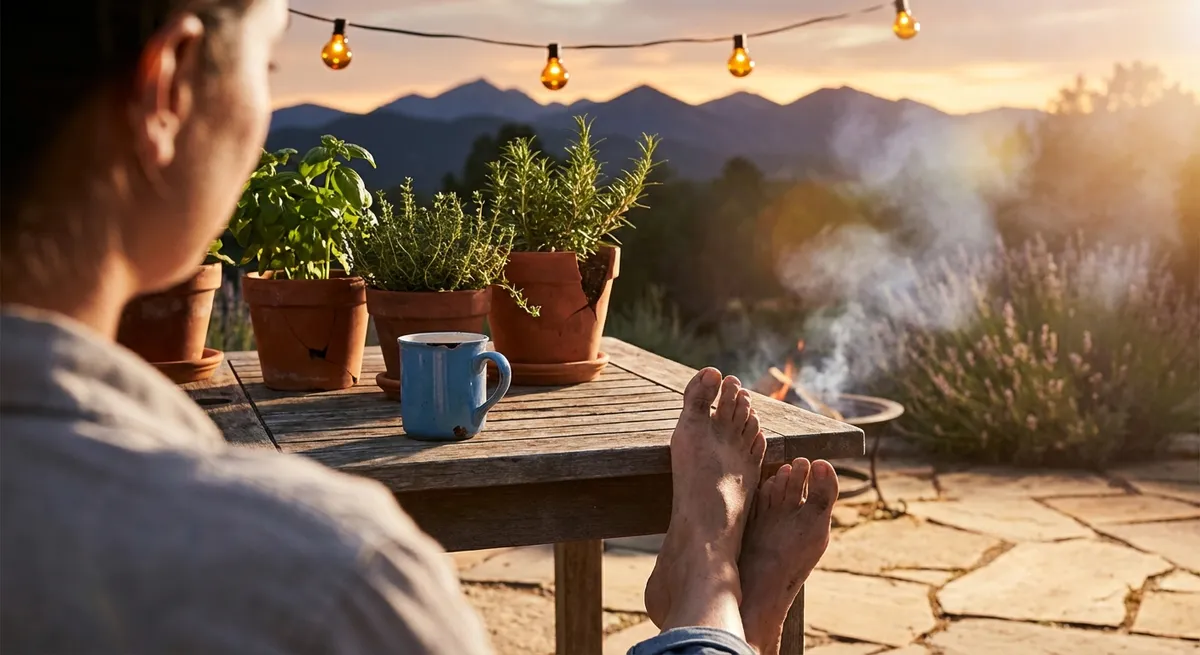 Where Your Feet Touch Stone, Your Life Feels Bigger