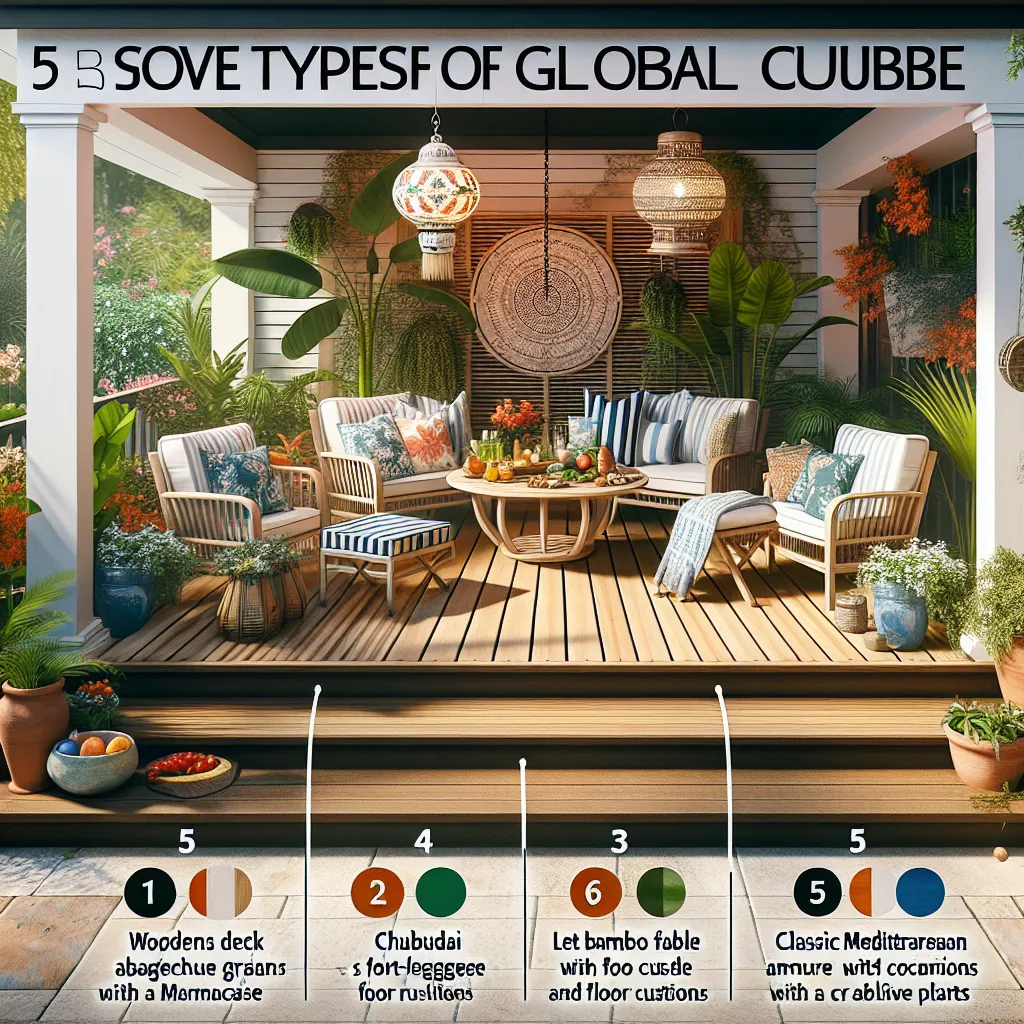 Elevate Your Alfresco Lifestyle: 5 Porch Designs Inspired by Global Cuisine