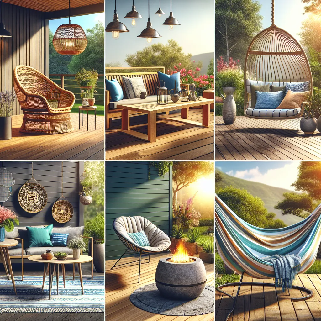 Unfolding Wonders of Outdoor Living: 5 Inspirational Furniture Designs Transforming Porch Pads