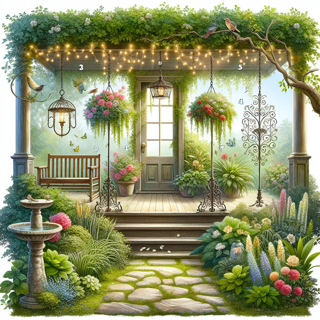 Landscaping For The Soul: 5 Captivating Design Ideas for Your Personal Porch Paradise