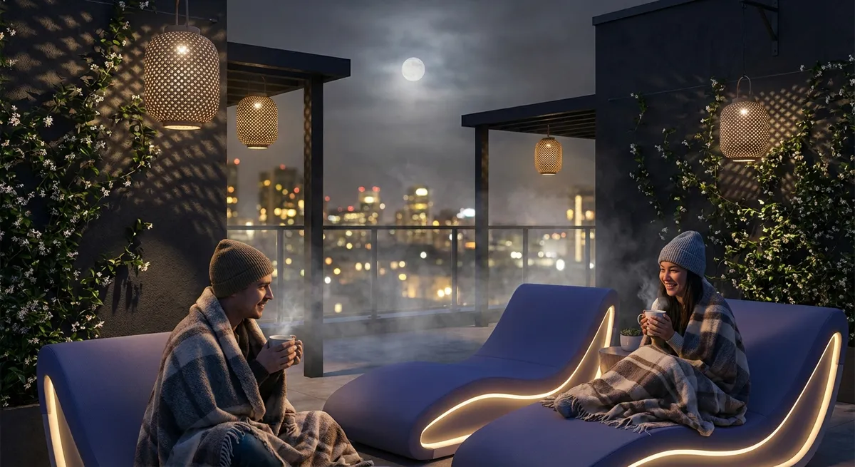 Nightfall Nooks: Outdoor Furniture That Wakes Up After Dark