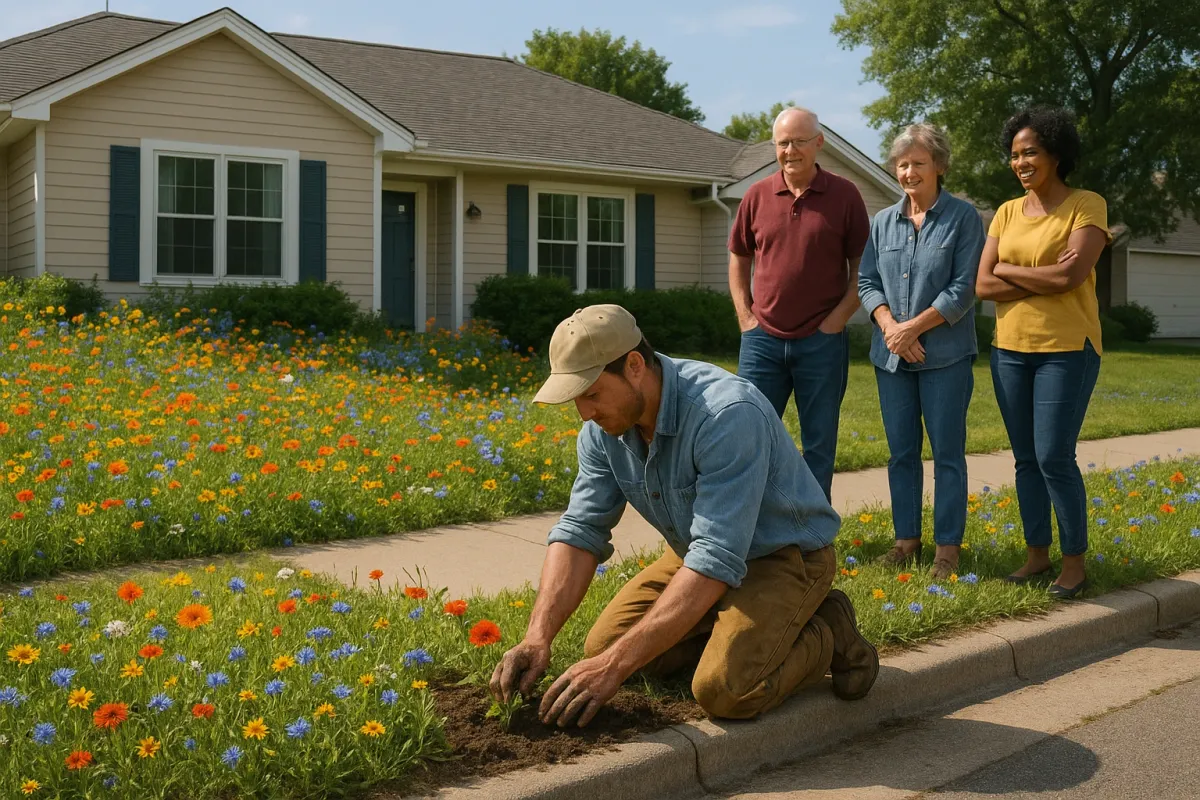 Blooming On The Edges: Turning “Invisible” Effort Into a Front-Yard Oasis