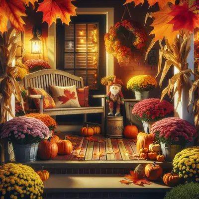 Crafting Your Own Autumnal Oasis: 5 Fall-Inspired Landscaping Ideas for Your Porch Pad