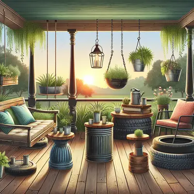 Elevate Your Outdoor Oasis: 5 Unconventional Furniture Ideas for Your Porch Pad