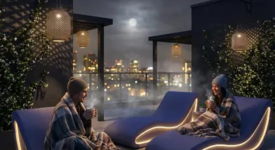 Nightfall Nooks: Outdoor Furniture That Wakes Up After Dark
